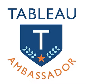 Tableau Ambassador for CRM Analytics 2021-23